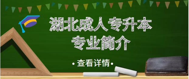 湖北成人高考專升本有什么專業參考 湖北成人高考專升本有什么專業參考
